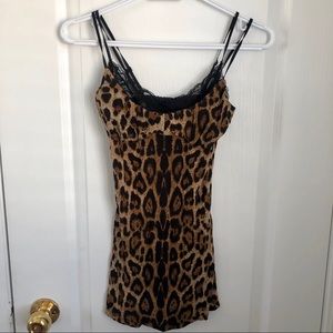 2/&15 Urban Behaviour Cheetah print tank S